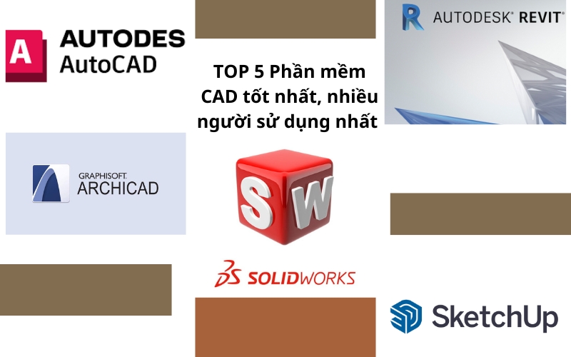 TOP 5 Phần mềm CAD tốt nhất, nhiều người sử dụng nhất 