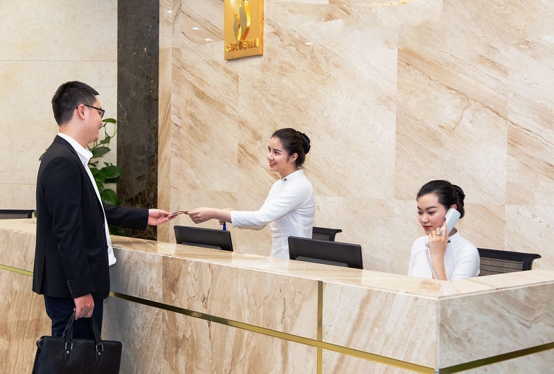 Mẫu câu giao tiếp khi du khách đến check -in