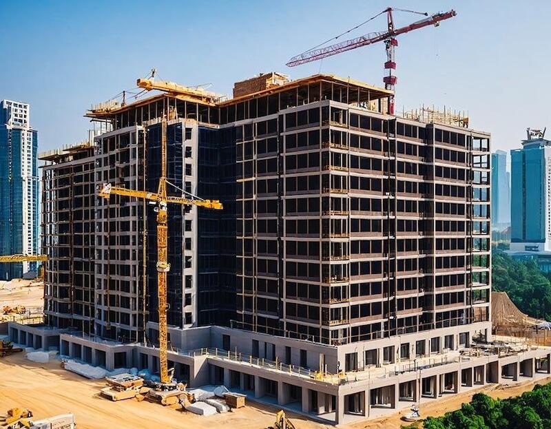Các giai đoạn Under Construction của khách sạn