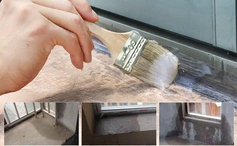 Chống thấm bằng sử dụng chất chống thấm trong suốt