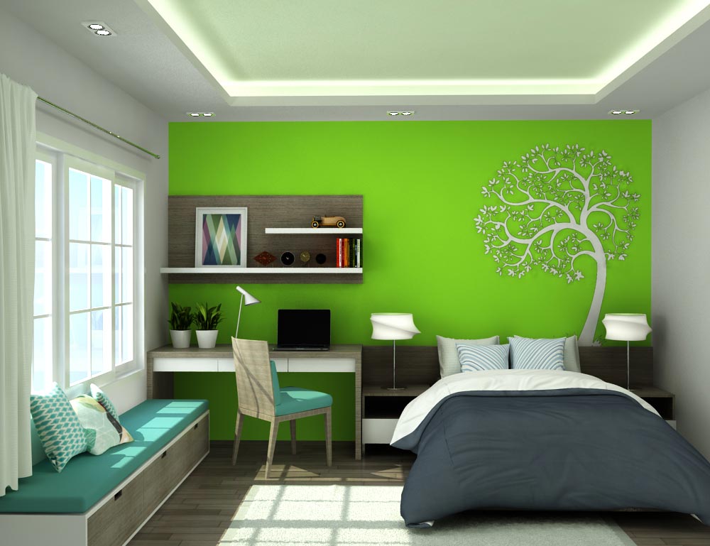 Nội thất phòng ngủ cho người mệnh Mộc