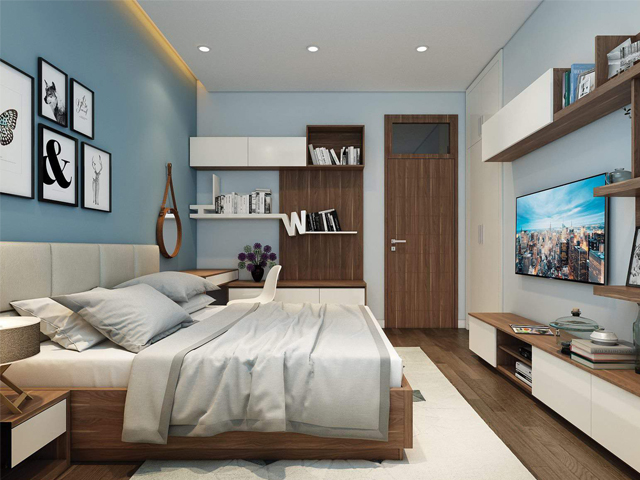 Nội thất phòng ngủ cho người mệnh Thủy
