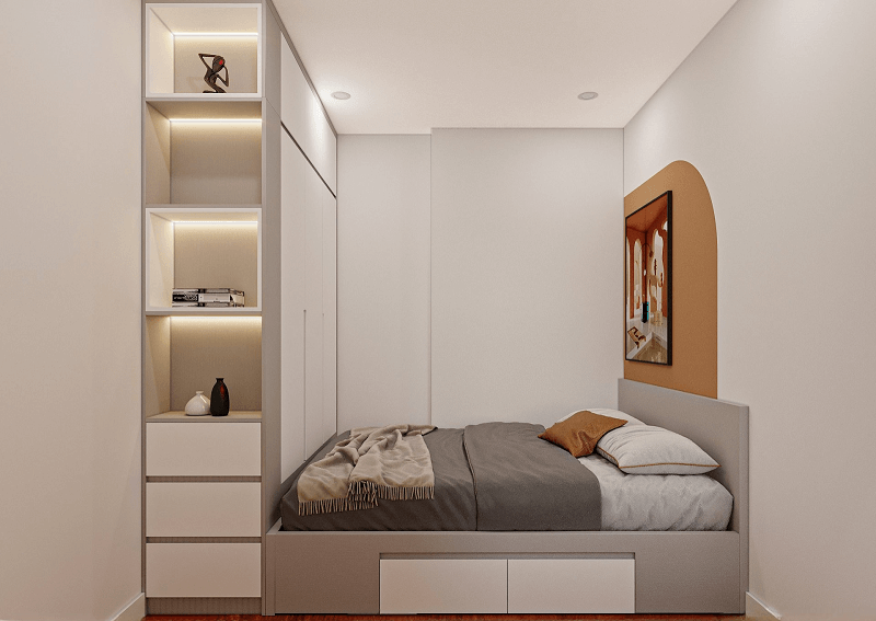 Nội thất phòng ngủ diện tích 8m2