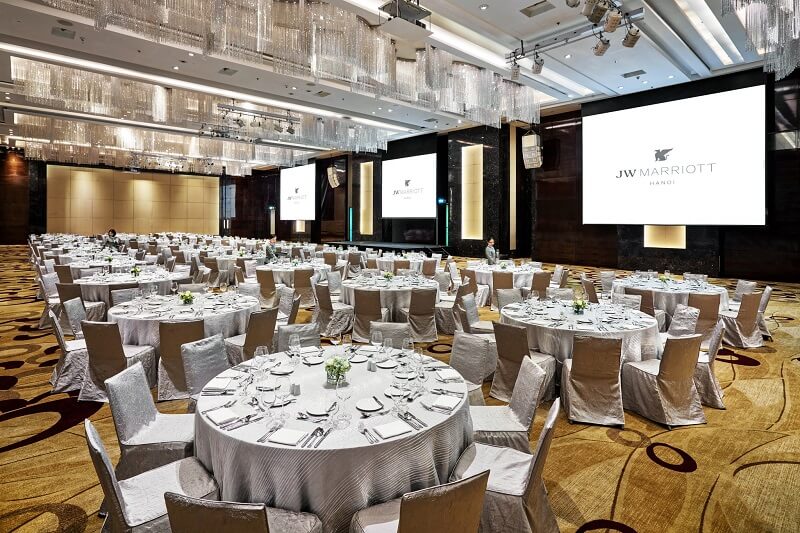 Phòng hội nghị và sự kiện khách sạn Marriott