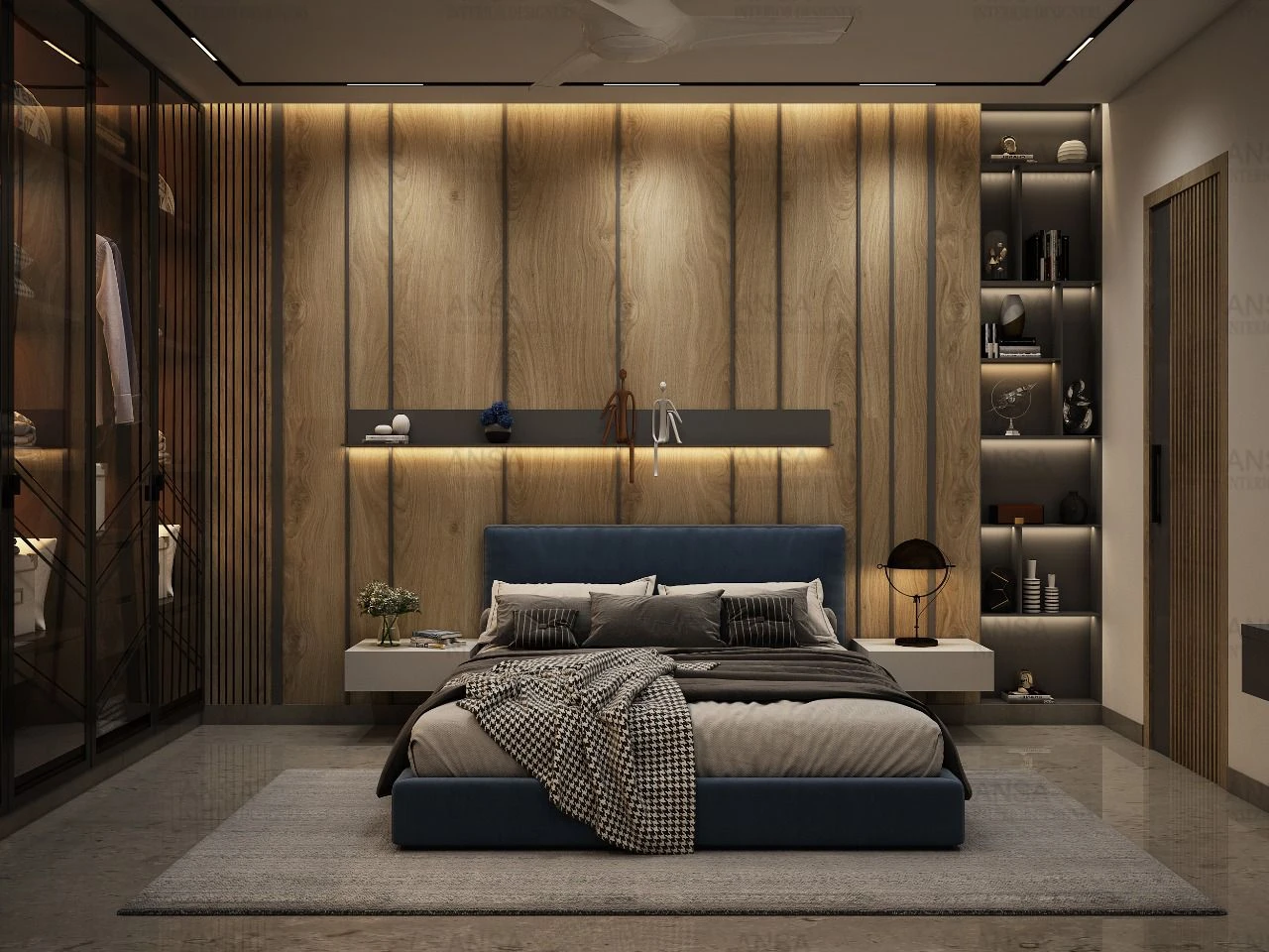 Phòng ngủ master 20m2