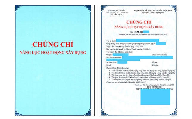 Trường hợp bị thu hồi chứng chỉ năng lực hoạt động xây dựng