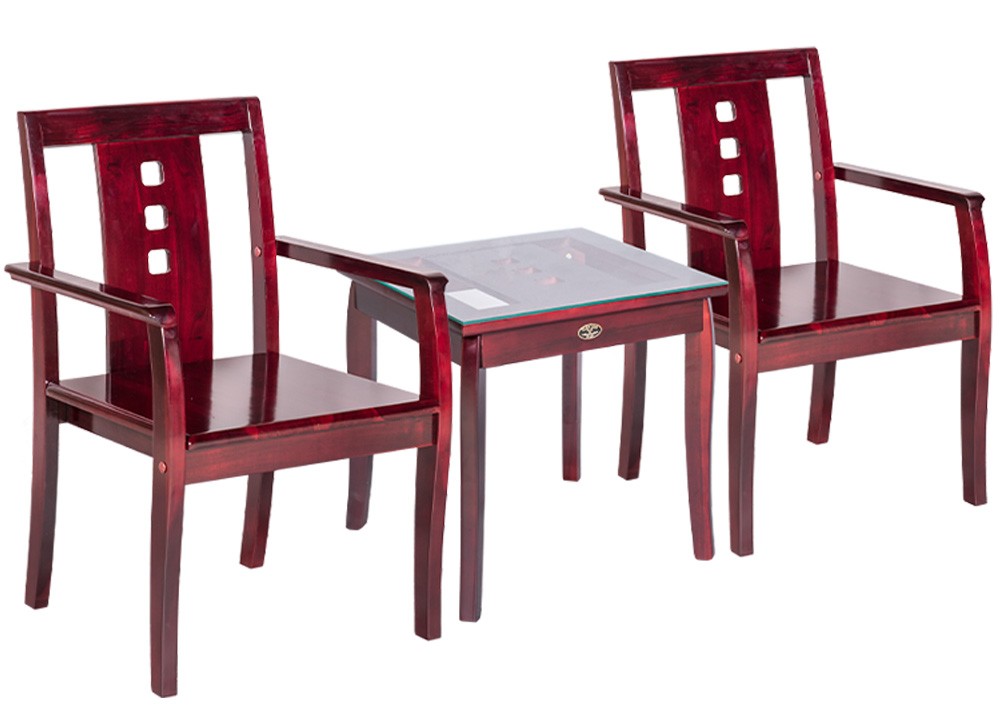 Bộ bàn ghế phòng ngủ khách sạn BKS02+GKS02