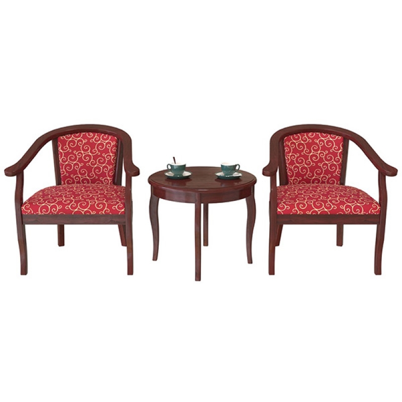 Bộ bàn ghế phòng ngủ khách sạn BKS04, GKS04