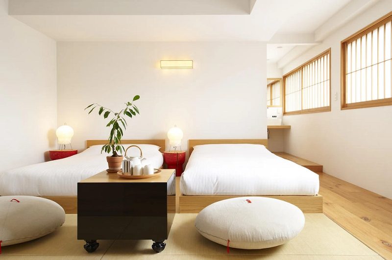 Bố trí nội thất phòng ngủ tối giản phù hợp diện tích phòng