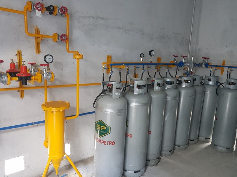 Hệ thống gas bếp khách sạn