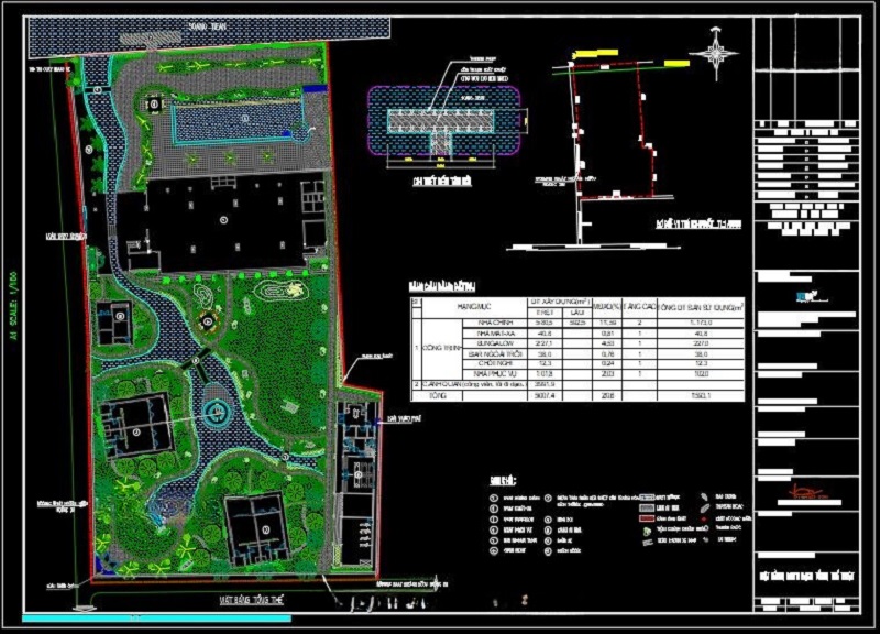Hồ sơ thiết kế resort 5000m2
