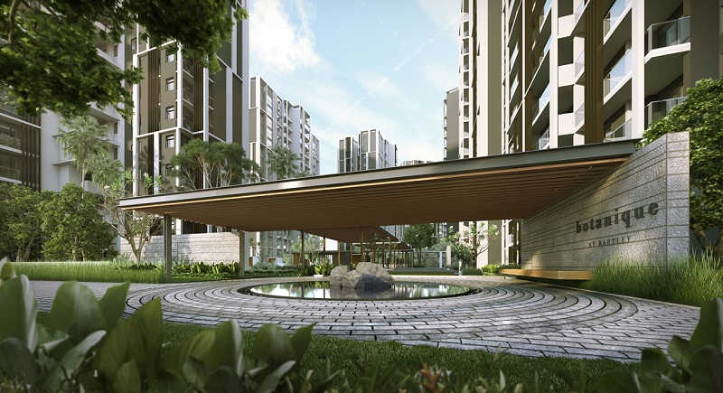 Mẫu cổng resort hiện đại