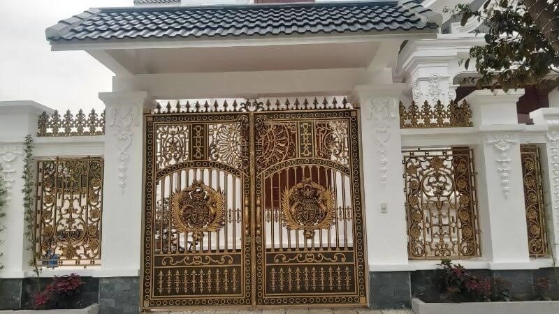Mẫu cổng resort tân cổ điển