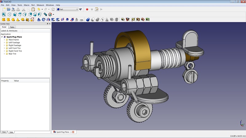 Phần mềm vẽ 3D FreeCAD