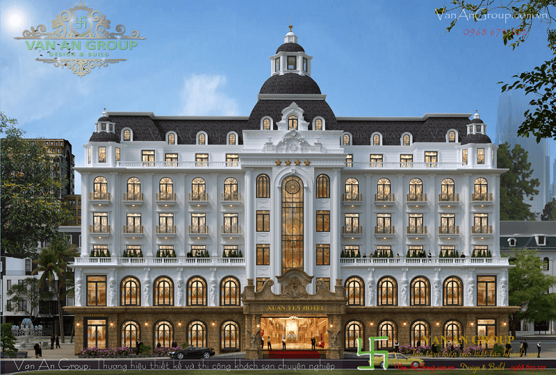Phối cảnh Xuân Yên Hotel 4 sao