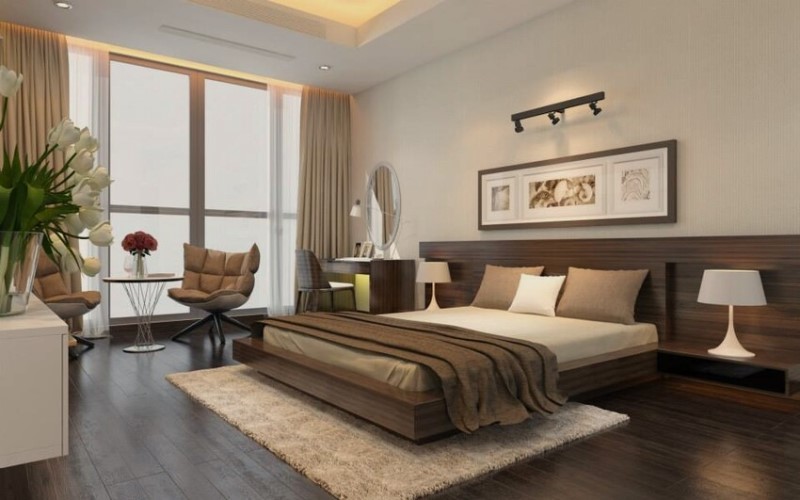 Phòng Deluxe hiện đại, đầy đủ tiện nghi