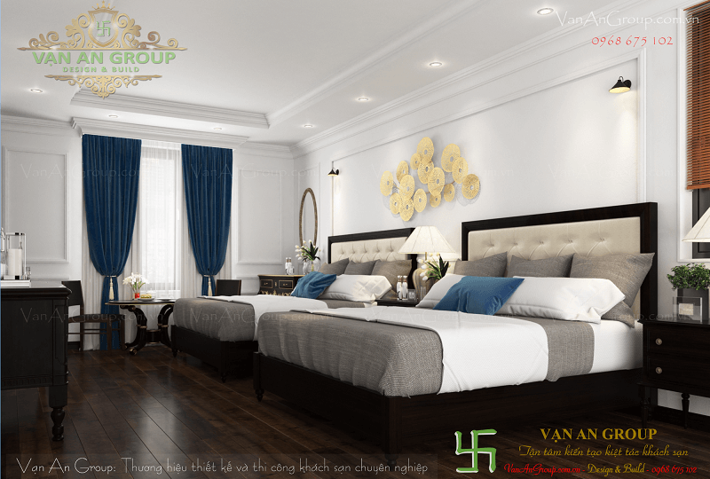 Phong cách thiết kế nội thất khách sạn tân cổ điển – 2
