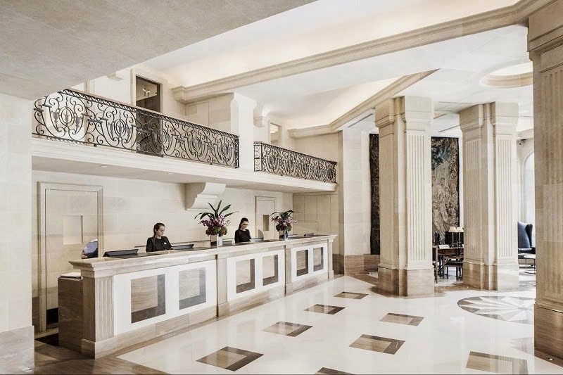 Thiết kế sảnh lễ tân sang trọng