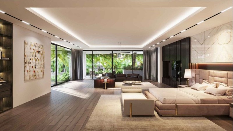 Nội thất khách sạn không gian mở
