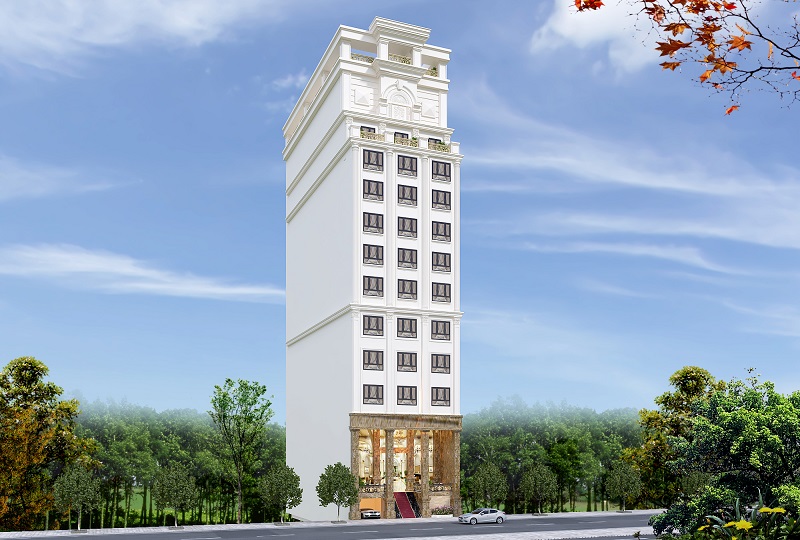 Tư vấn chi phí thiết kế khách sạn Minh Hùng 3000m2