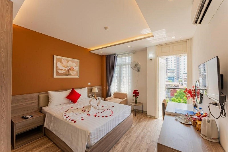 Phòng nghỉ đảm bảo đạt tiêu chuẩn khách sạn 2 sao