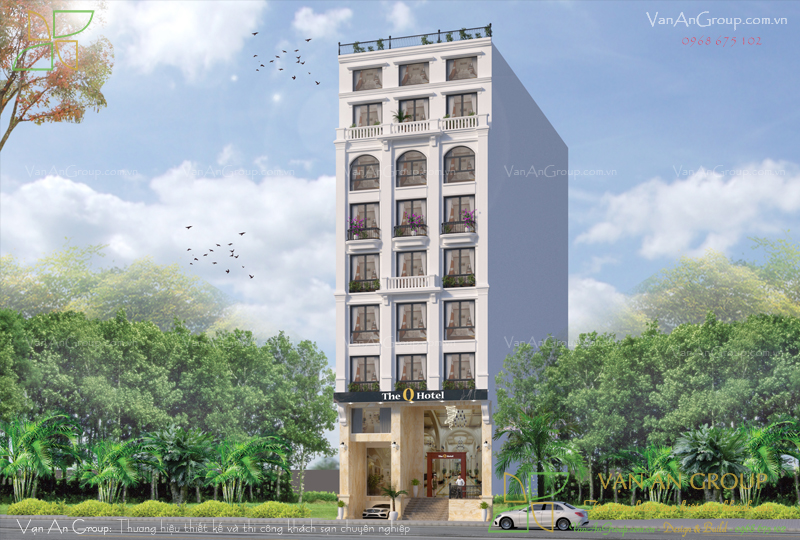 Thiết kế khách sạn 3 sao The Q Hotel