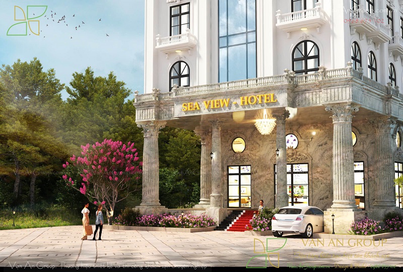 Các chi tiết phào chỉ và trang trí cực tỉ mỉ, tinh xảo