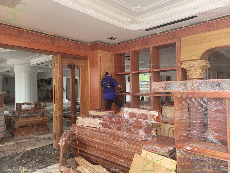 Hoàn thiện lắp đặt nội thất, hệ thống kỹ thuật khách sạn