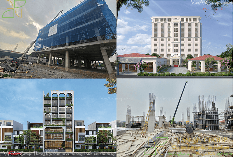 Thiết kế thi công khách sạn gần Tam Cốc, Ninh Bình chuyên nghiệp