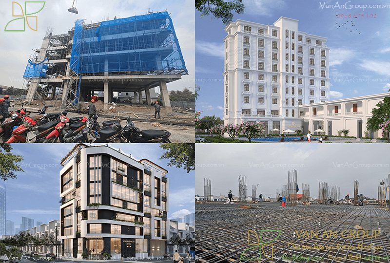 Thiết kế thi công khách sạn gần Chùa Bái Đính, Ninh Bình