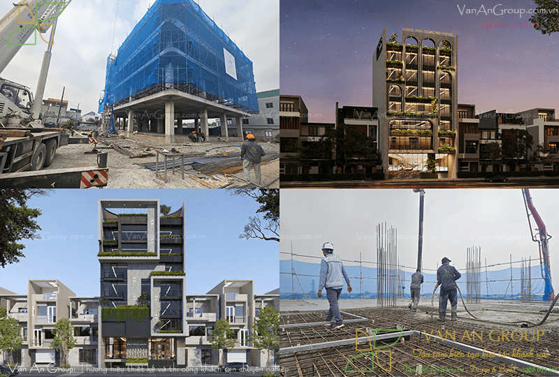 Thiết kế thi công khách sạn tại Hoằng Hóa, Thanh Hóa chuyên nghiệp