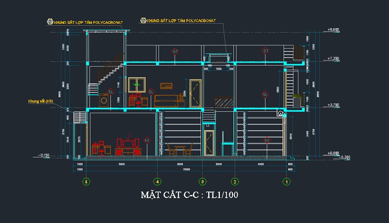 Cách đọc bản vẽ kết cấu chi tiết