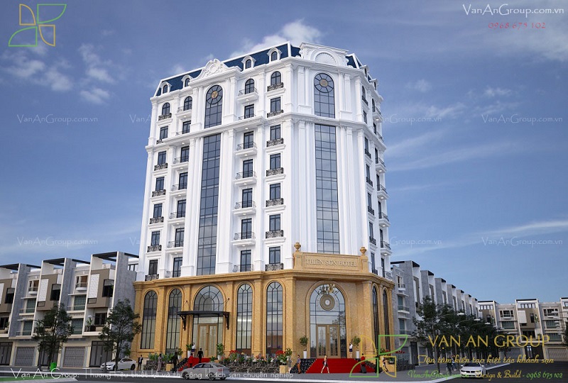 Dịch vụ thiết kế thi công khách sạn tại Lai Châu trọn gói, chuyên nghiệp