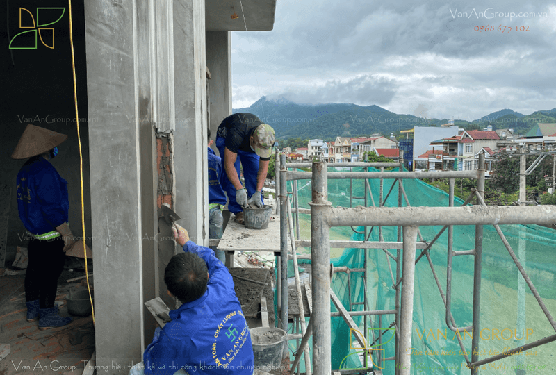 Chống thấm tường ngoài trời trong công trình khách sạn