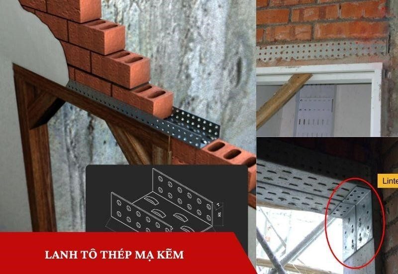 Lanh tô thép mạ kẽm