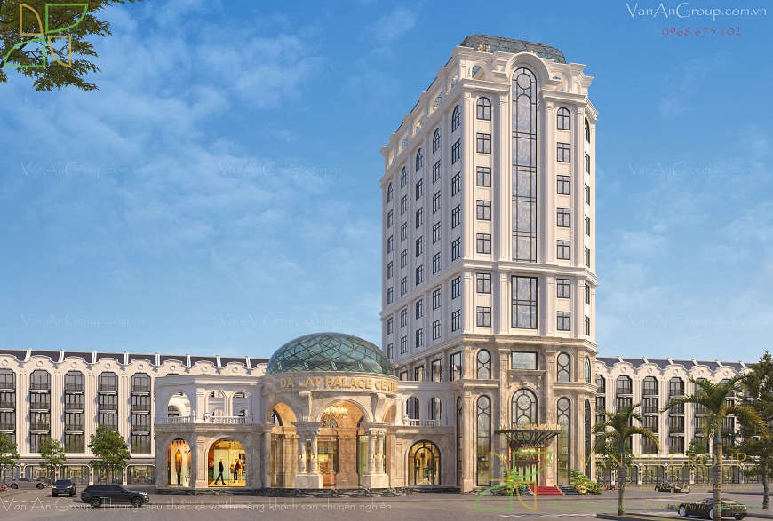 Mẫu thiết kế khách sạn Da Lat Diamond Hotel