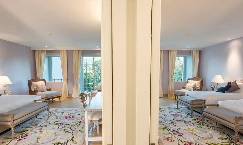 Nội thất connecting room tân cổ điển – thanh lịch và tiện nghi