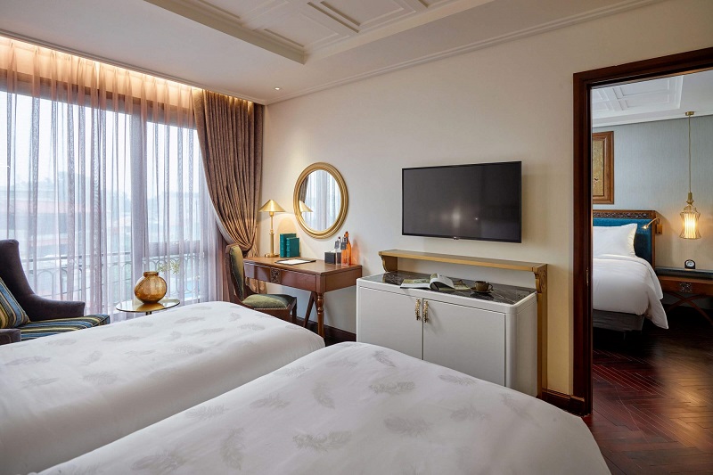 Thiết kế Connecting room khách sạn mang phong cách tân cổ điển đẳng cấp