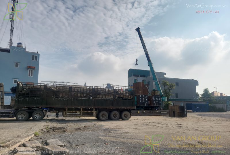 Chuẩn bị đầy đủ máy móc trong suốt quá trình thi công