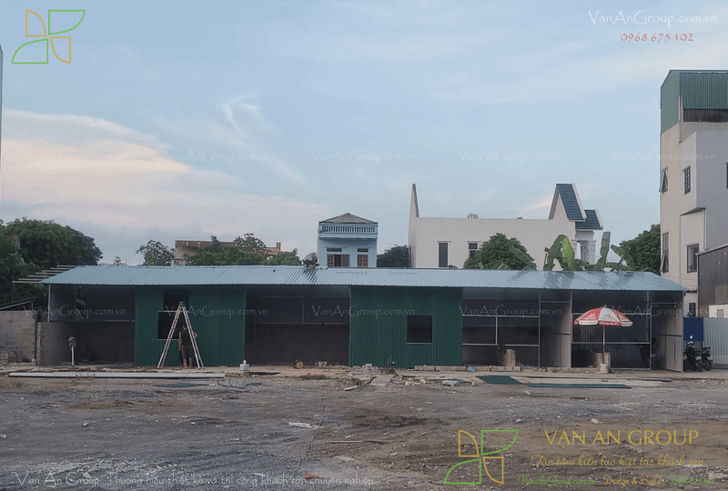 Dọn dẹp mặt bằng và chuẩn bị đầy đủ hạ tầng kỹ thuật tạm phục vụ thi công