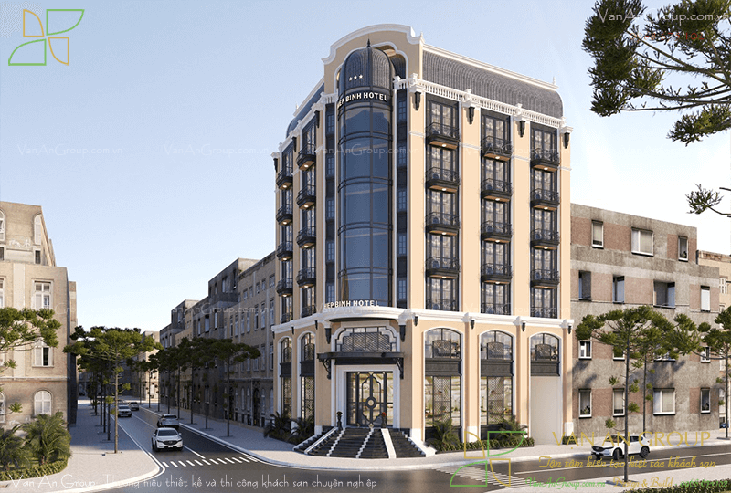 Khách sạn 3 sao Hiep Binh Hotel tân cổ điển thu hút