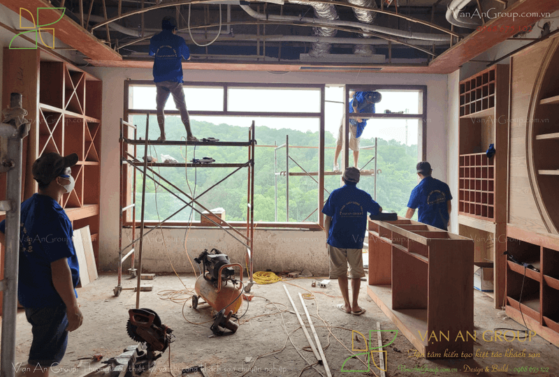 Lắp đặt trang thiết bị - nội thất