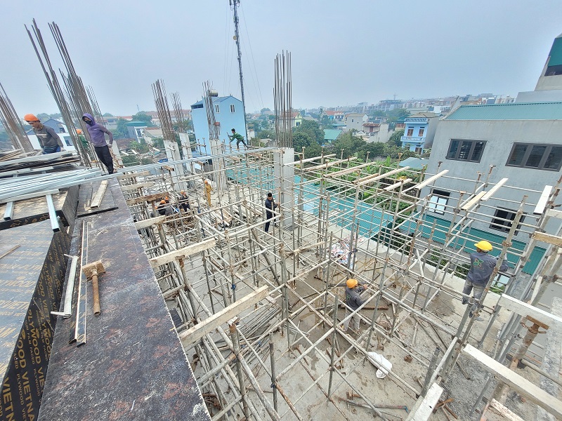 Thi công lắp dựng cốp pha dầm sàn chuẩn xác