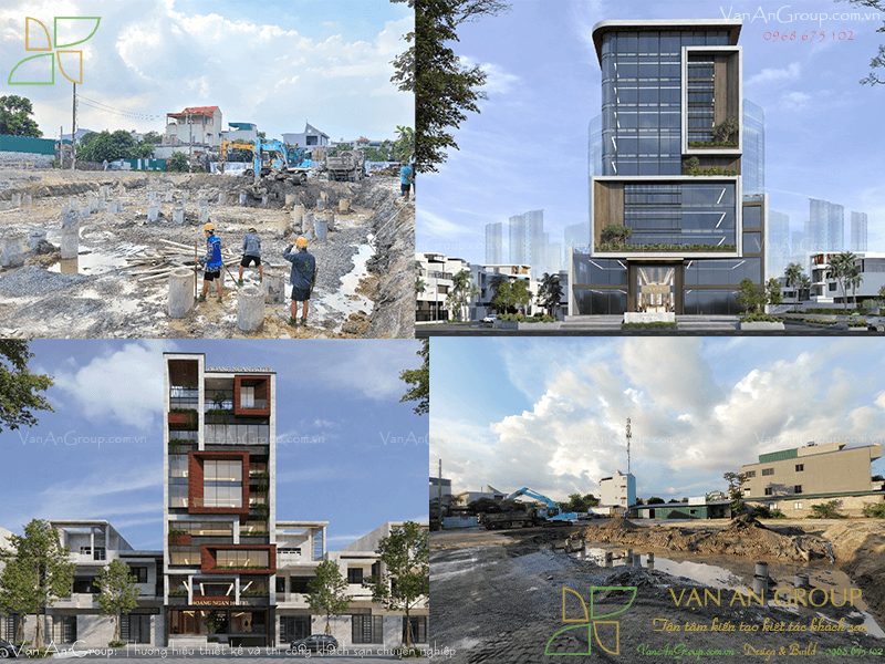 Thiết kế thi công khách sạn tại TP Thái Bình