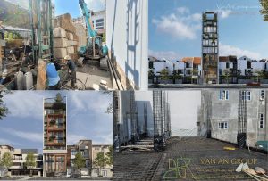 Thiết kế thi công khách sạn tại phường Cầu Giấy, Hà Nội