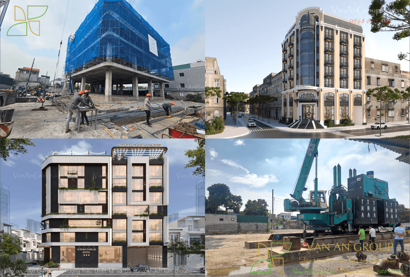 Nhà thầu thiết kế thi công khách sạn 3 sao tại Nha Trang