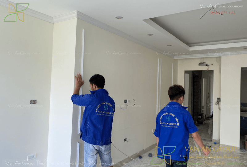 Thi công thạch cao, phào chỉ trang trí khách sạn 3 sao tại Nha Trang
