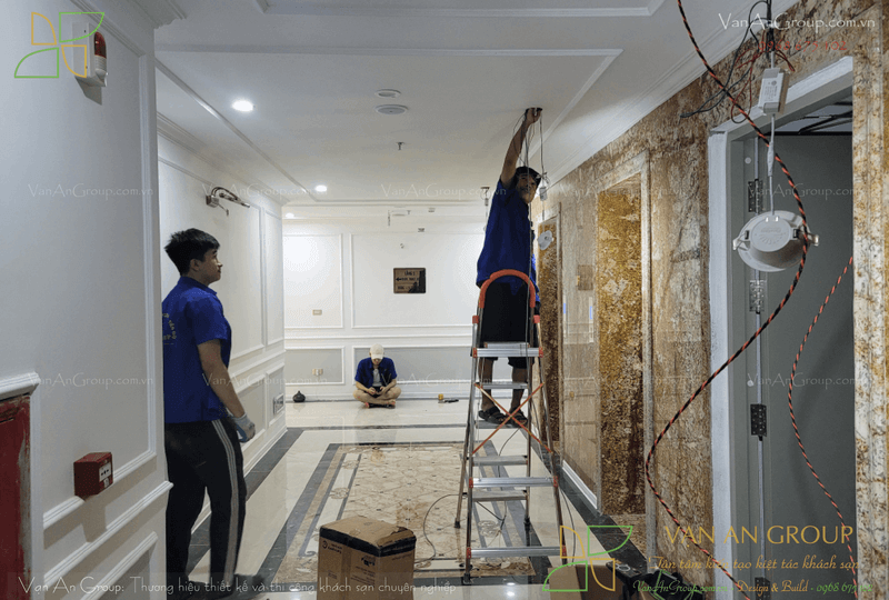 Đội ngũ kỹ sư MEP triển khai thi công đồng bộ các hệ thống kỹ thuật