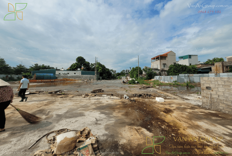 Chuẩn bị mặt bằng