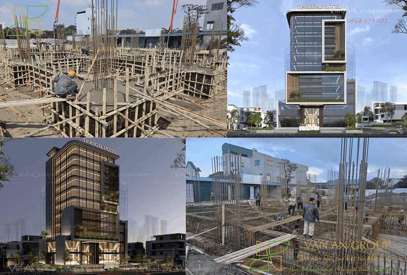 Thi công xây dựng khách sạn 4 sao TP REGAL HOTEL